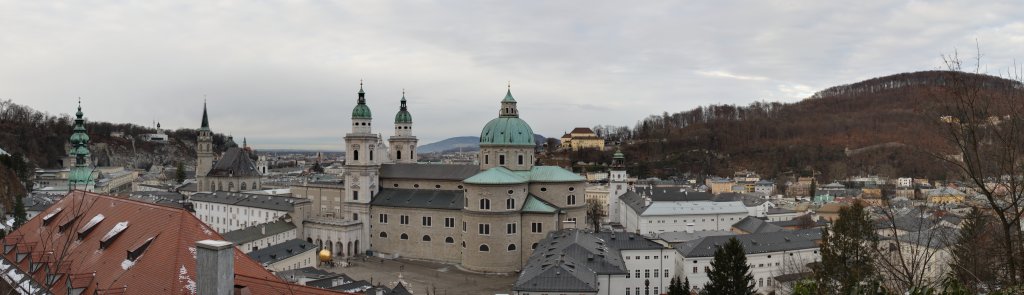 Austria - Salzburg - View north from Festung path